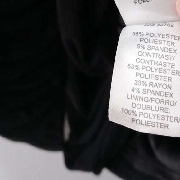 Laundry by Design black and gray dress size 4 - Picture 10 of 11